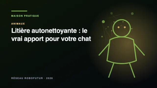 Visuel du dossier « Litière autonettoyante : le vrai apport pour votre chat »