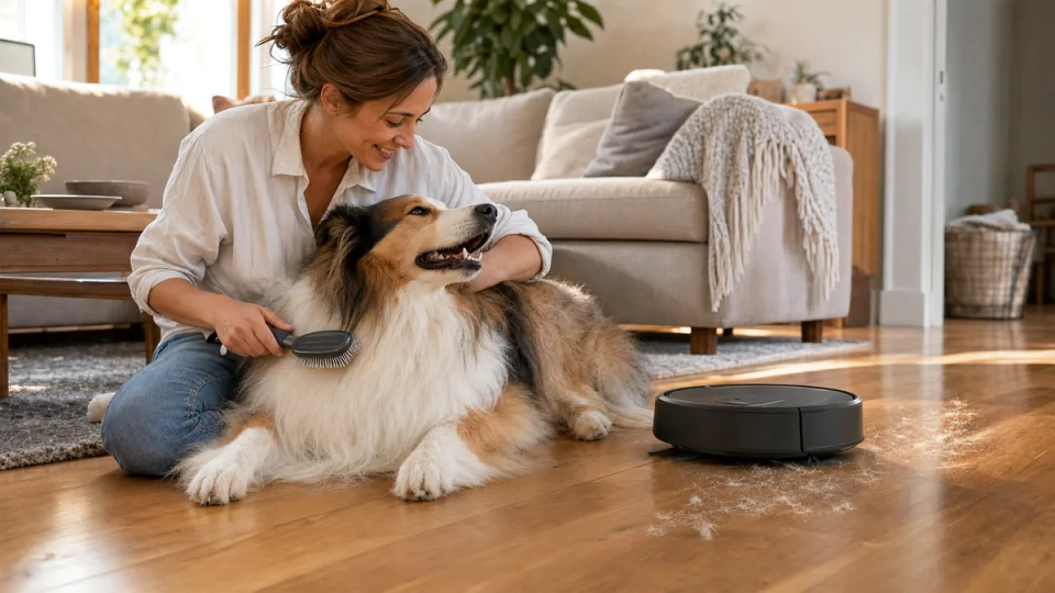 Robot aspirateur et poils d'animaux : bien choisir