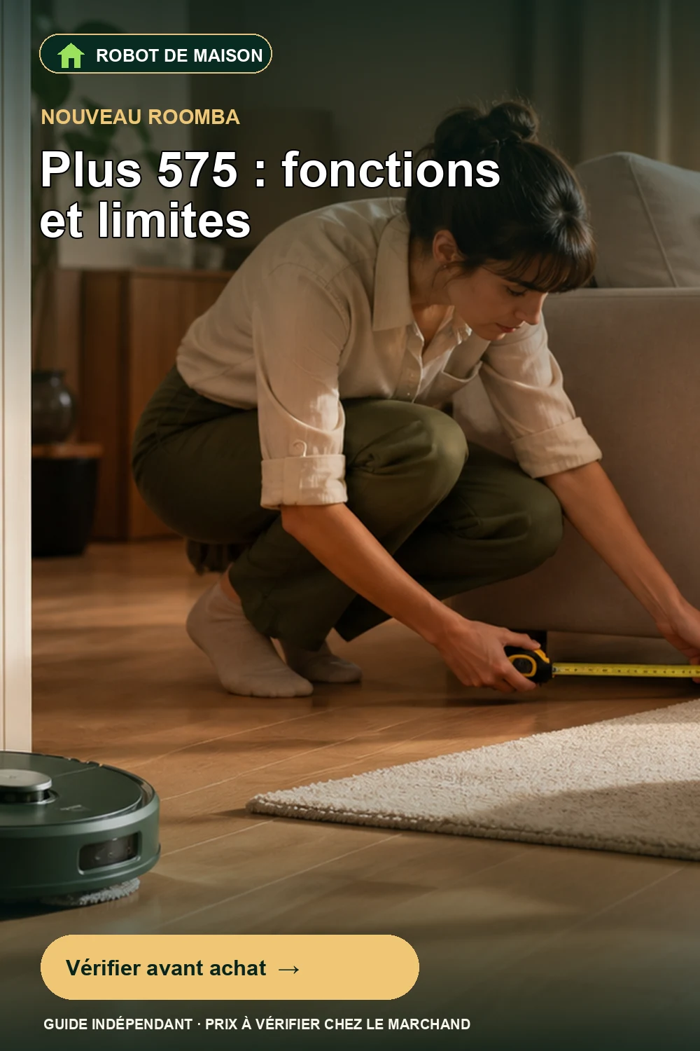 Guide visuel des fonctions et limites à vérifier avant l’achat d’un robot aspirateur laveur compact